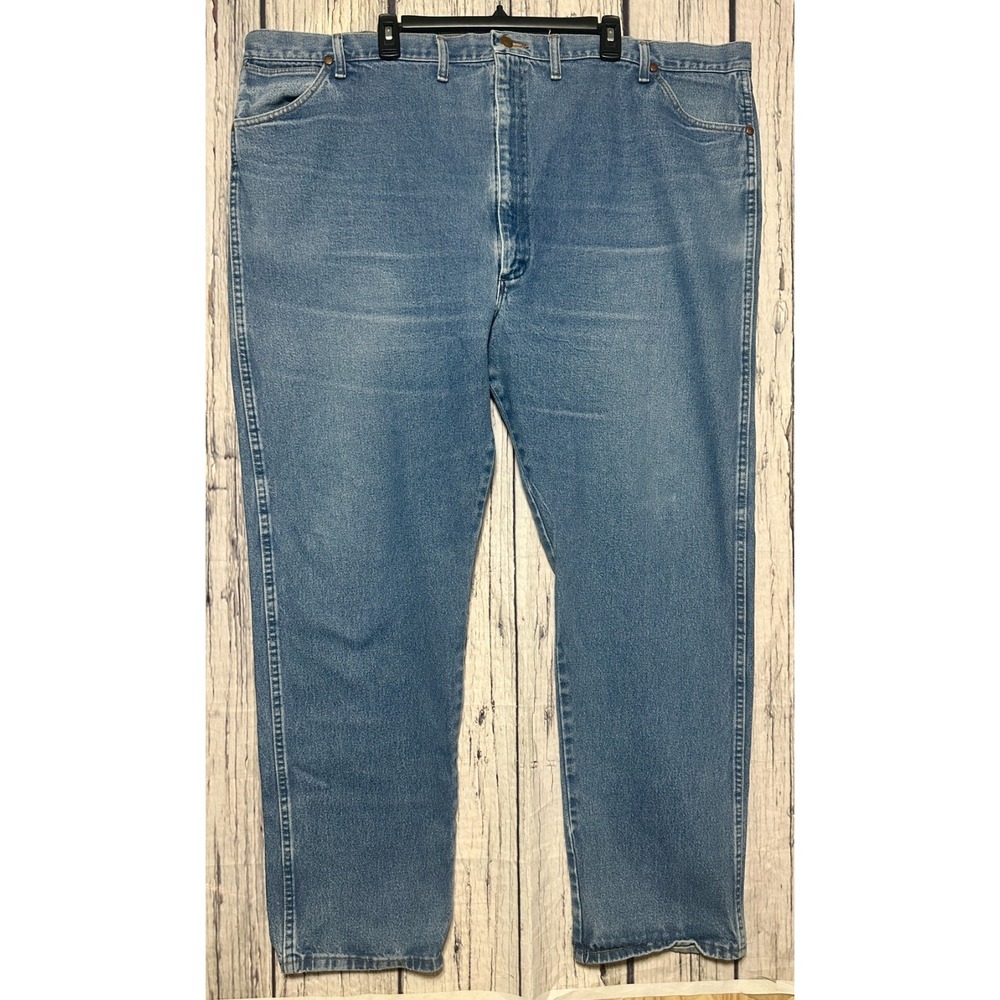 Vintage 90's Wrangler Jeans Men 52x34 Style 13MWZXS Cowboy Western‎ Rodeo Mexico